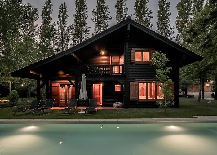 Гостевой дом Prado Do Xisto - Chale De Madeira A 7km De Брага